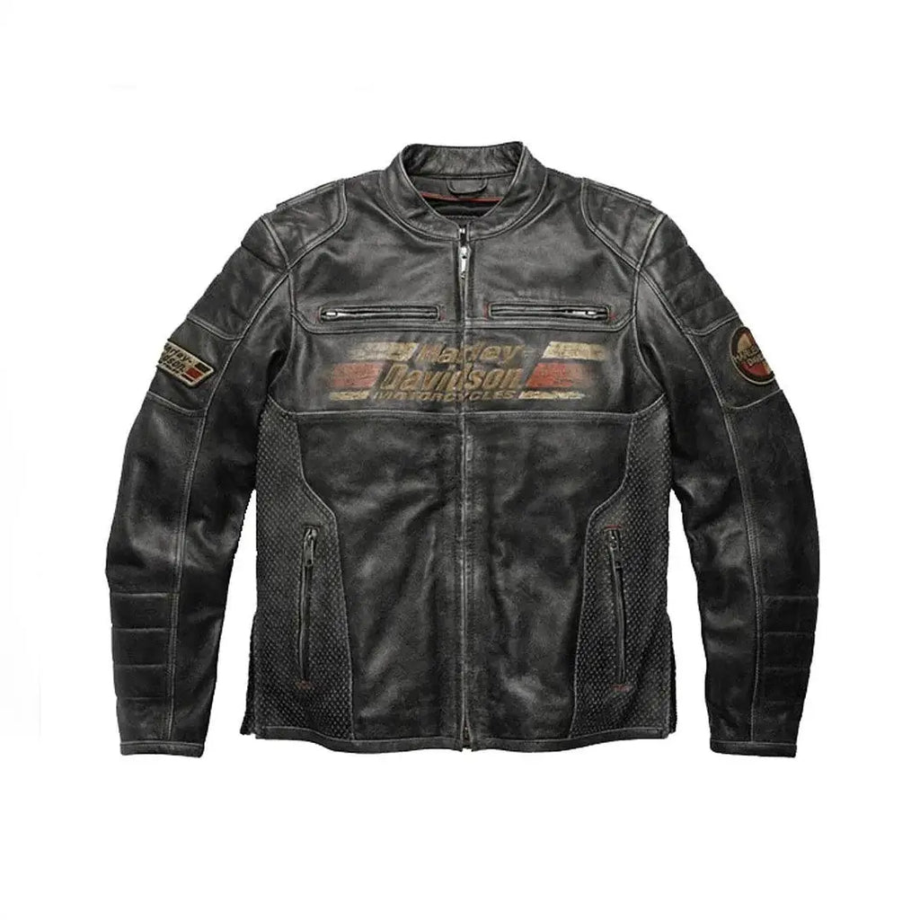 Men's Harley-Davidson Classic Leather Motorcycle Jacket
