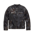 Men's Harley-Davidson Speed Distressed Slim Fit Leather Jacket
