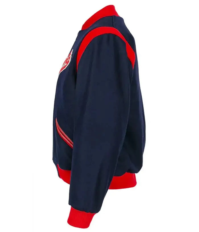 Minnesota Twins 1965 Blue Wool Varsity Jacket – Front View
