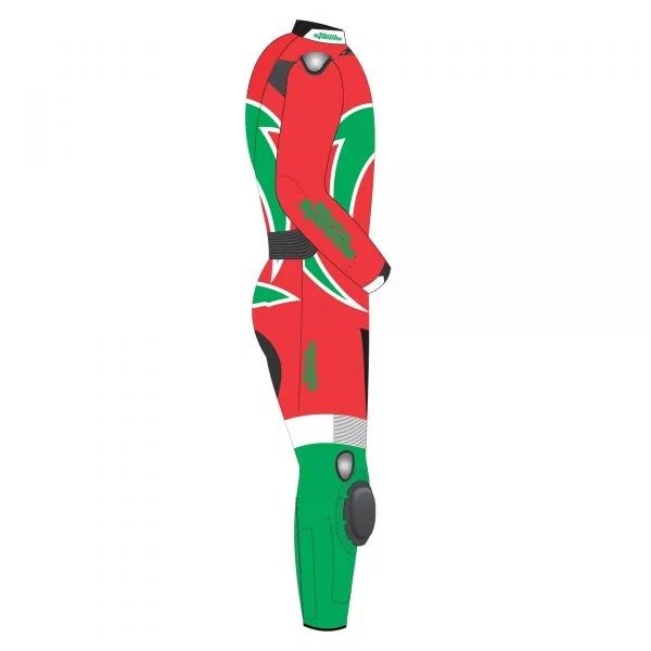 Aero Custom Leather Motorcycle Suit – Alternate View 2