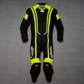 Alpha Neon Leather Motorcycle Racing Suit
