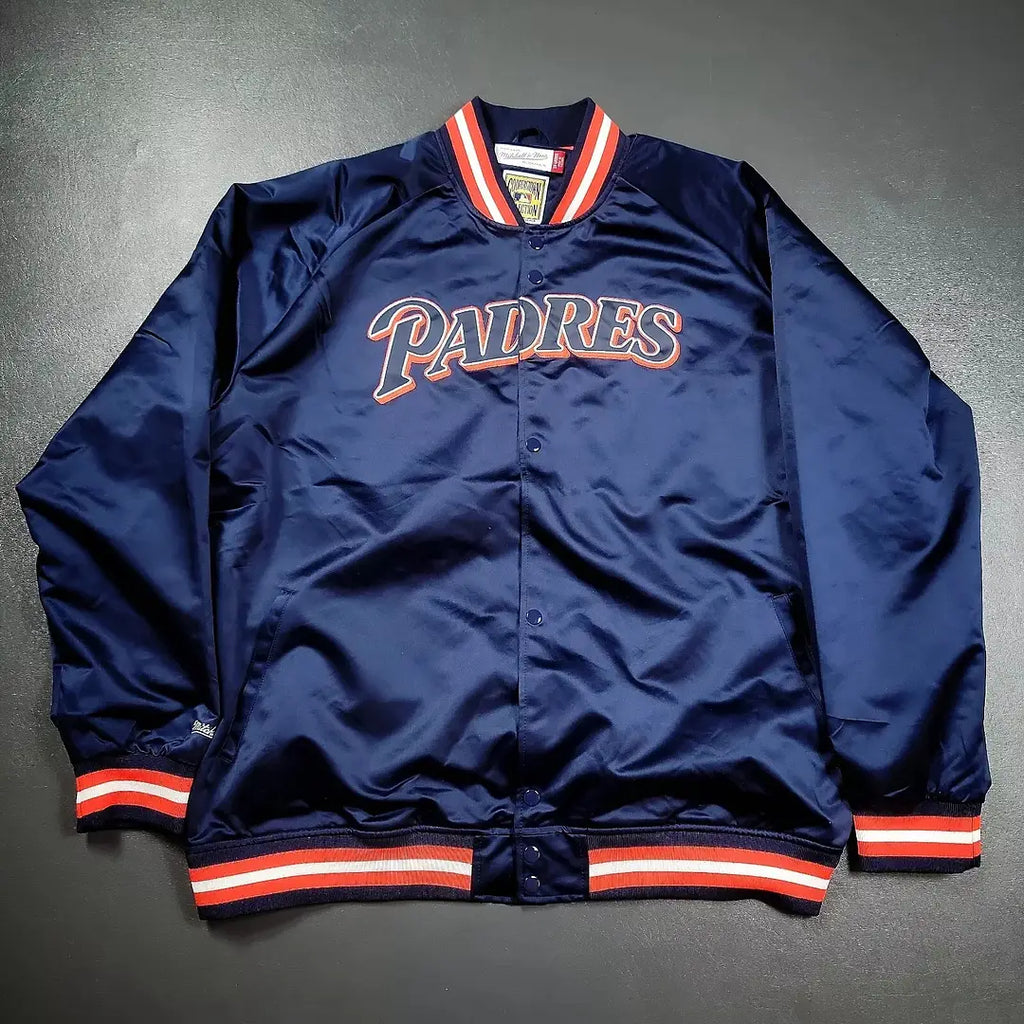 San Diego Padres Mitchell & Ness Satin Jacket