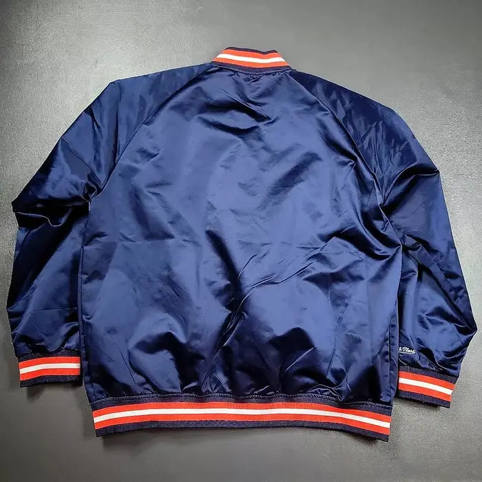 San Diego Padres Mitchell & Ness Satin Jacket – Back View