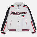 Tommy Jeans x Avirex Leather Bomber Jacket