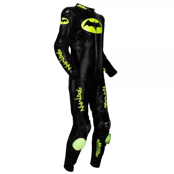 Batman Leather Motorcycle Racing Suit – Alternate View 3