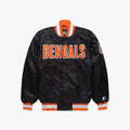 Cincinnati Bengals Blackout HOMAGE x Starter Satin Jacket