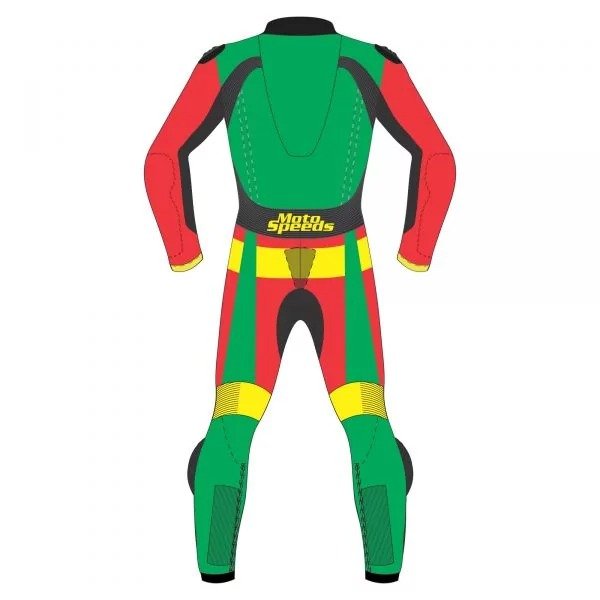 Bravo Protective Motorcycle Riding Suit – Alternate View