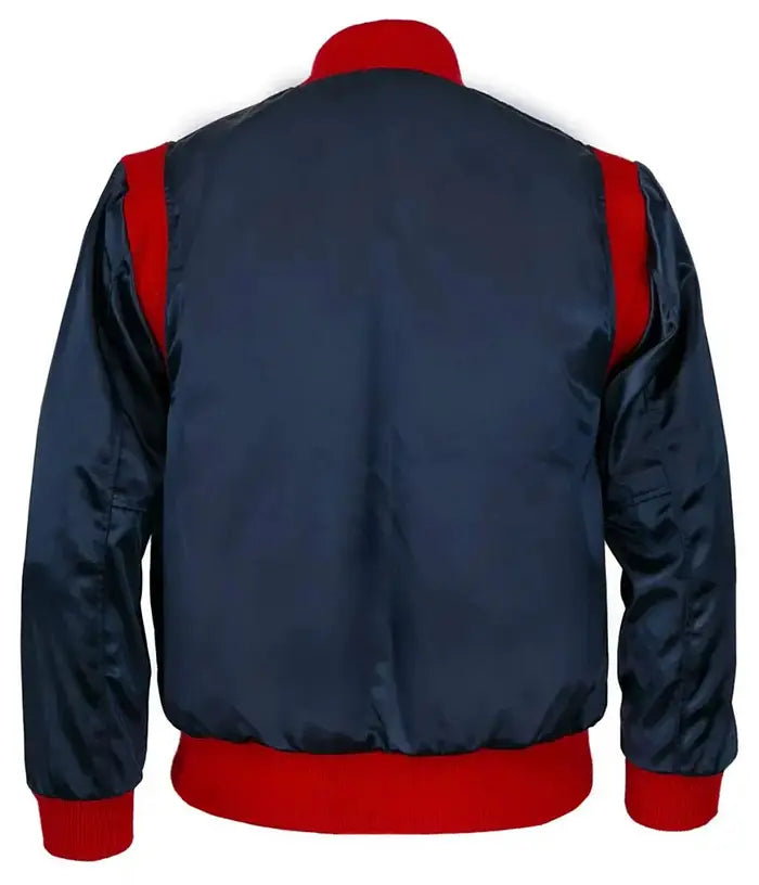 Los Angeles Angels 1961 Blue Satin Jacket – Back View