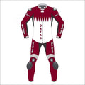 Qatar Flag Custom Leather Motorcycle Suit