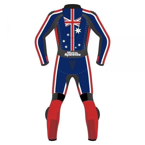 Custom Leather Motorcycle Riding Suit – Alternate View