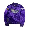 Women's Tampa Bay Rays Purple Satin Jacket