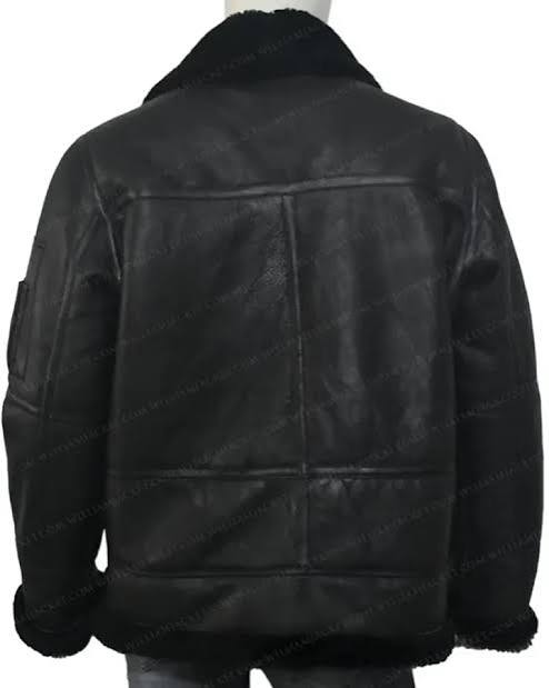 Men's Garcia B16 Shearling Sheepskin Leather Jacket – Alternate View 2