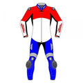 Netherlands Flag Leather Motorcycle Suit