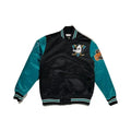 Men's Anaheim Ducks Vintage Logo Mitchell & Ness Heavyweight Satin Jacket
