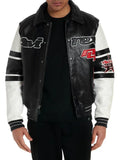 Men's Avirex All Star Black Leather Jacket