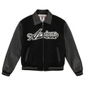 Men's Avirex Script Wool and Leather Varsity Jacket