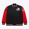 Men's Buffalo Sabres Black Heavyweight Satin Jacket