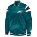 Men's Philadelphia Eagles Midnight Green Satin Jacket
