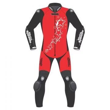 Moto All-Stars Leather Motorcycle Racing Suit