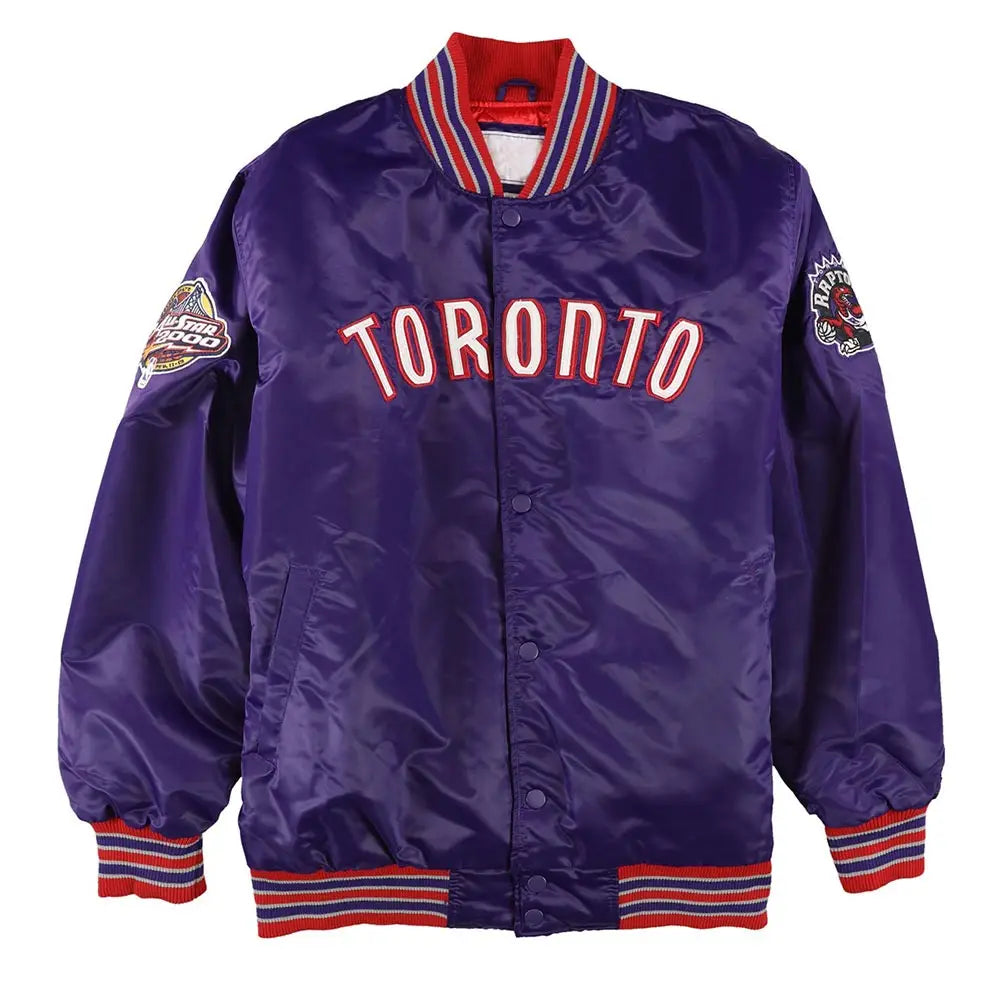 Toronto Raptors 2000 All-Star Purple Satin Jacket