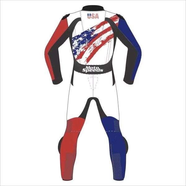 Patris Leather Motorcycle Racing Suit – Alternate View