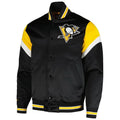 Men's Pittsburgh Penguins Mitchell & Ness Heavyweight Satin Jacket
