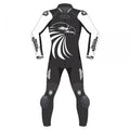 Two-Piece Leather Motorcycle Suit