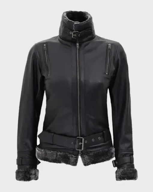 Men's Timothy Designer Soft Shearling Leather Jacket