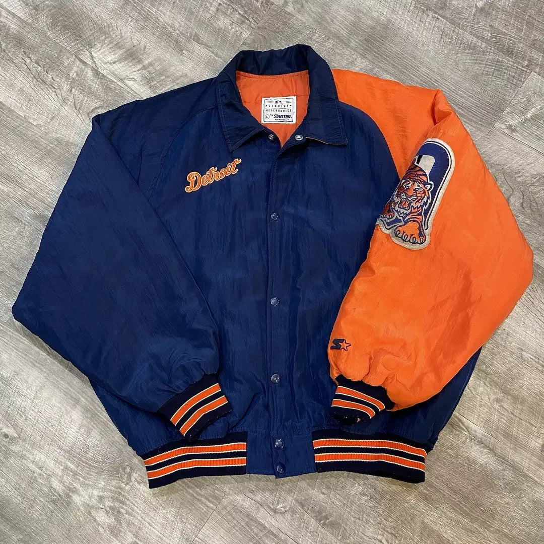 Detroit Tigers Vintage 90s Starter Jacket
