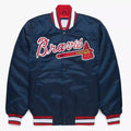Atlanta Braves Vintage 90s Satin Varsity Jacket