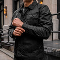 Men's Rugged Waxed Canvas Field Jacket