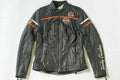 Women's Harley-Davidson Miss Enthusiast Black Triple Vent Leather Jacket