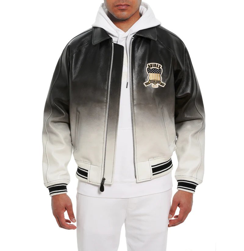 Avirex Vintage Dawn Icon Leather Jacket – Front View 4