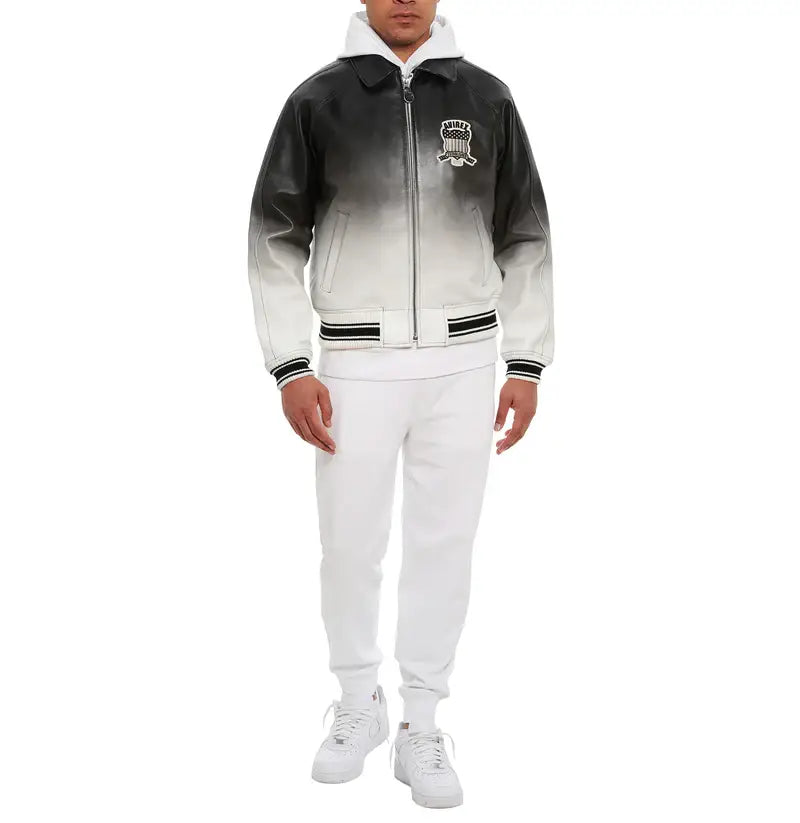 Avirex Vintage Dawn Icon Leather Jacket – Front View