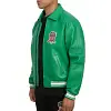 Avirex Jelly Bean Icon Leather Bomber Jacket – Front View