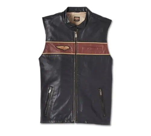 Men's Harley-Davidson 120th Anniversary Leather Vest
