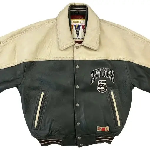 Avirex J-Hope On The Street Leather Bomber Jacket