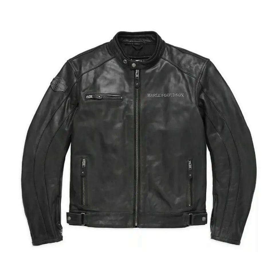 Harley-Davidson Midnight Rider's Skull Leather Jacket
