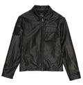 Avirex Leather Aviator Shirt Jacket